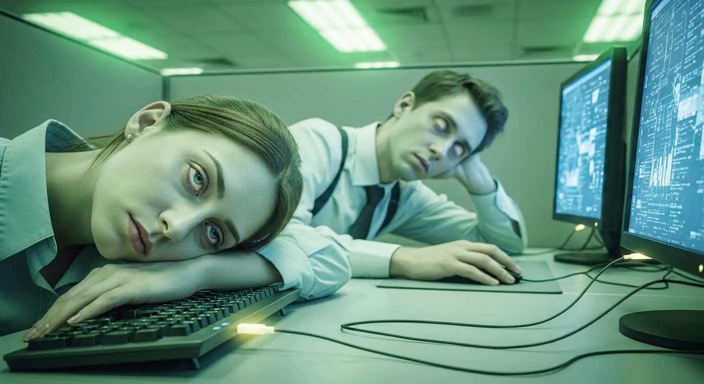 Zumbis corporativos: quando o estresse e o cansaço tomam conta da equipe