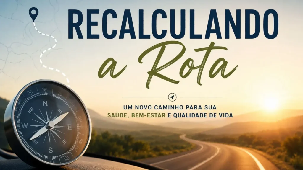Recalcular a rota também é seguir em frente